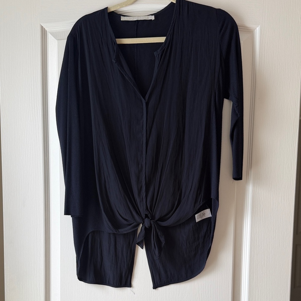 Elegant Navy Women's Shirt